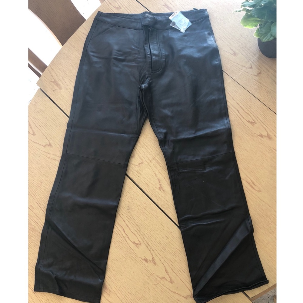 NWT Leather pants Garson by Rem Garson